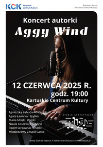 Bilety na wydarzenie - Koncert Aggy Wind, Kartuzy