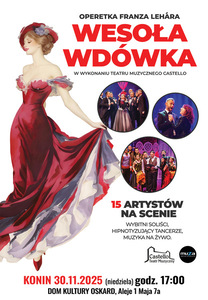 Bilety na wydarzenie - WESOŁA WDÓWKA  Operetka Franza Lehara w trzech aktach., Konin