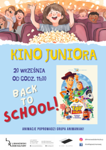 Bilety na wydarzenie - Kino Juniora - Toy Story (1995), Limanowa