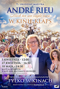 Bilety na wydarzenie - André Rieu. Niech ten sen ciągle trwa, Limanowa