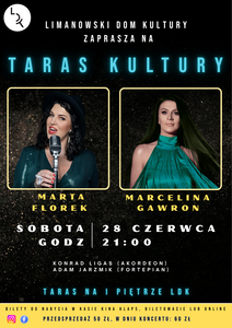 Bilety na wydarzenie - Taras Kultury - Marta Florek i Marcelina Gawron, Limanowa