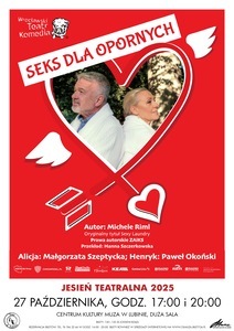 Bilety na wydarzenie - SEKS DLA OPORNYCH – Wrocławski Teatr Komedia, Lubin