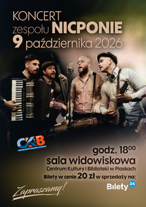 KONCERT ZESPOŁU NICPONIE