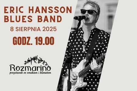 Bilety na wydarzenie - ERIC HANSSON BLUES BAND , Suwałki