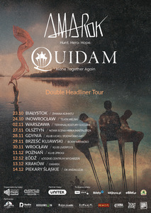 Bilety na wydarzenie - Amarok + Quidam - Double Headliner Tour 2025 - Poznań - 11.12.2025, Poznań
