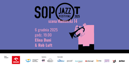 Bilety na wydarzenie - Sopot Jazz Festival Scena Mamuszki 14 | Elina Duni & Rob Luft, Sopot