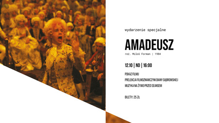 Bilety na wydarzenie - Amadeusz - Pokaz specjalny, Jelenia Góra