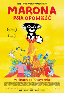 Plakat filmowy Marona - psia opowieść