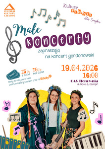 Grafika Małe koncerty.
