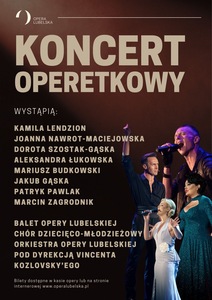 Bilety na wydarzenie - KONCERT OPERETKOWY, Lublin