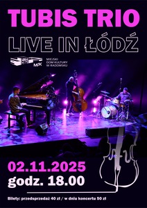 Bilety na wydarzenie - TUBIS TRIO LIVE IN ŁÓDŹ, Radomsko
