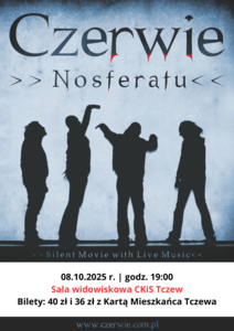 Bilety na wydarzenie - „Nosferatu - symfonia grozy” z 1922 r.– projekcja filmu niemego z muzyką na żywo, Tczew