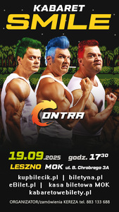 Bilety na wydarzenie - Kabaret SMILE || "CONTRA" || Kabaret, Leszno