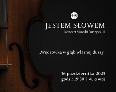 Bilety na wydarzenie - Jestem Słowem - Koncert Muzyki Duszy cz. II, Poznań