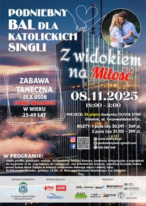 Bilety na wydarzenie - Podniebny bal dla katolickich singli "Z widokiem na Miłość", Gdańsk