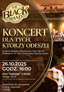 Bilety na wydarzenie - The Black Band - Koncert dla tych, którzy odeszli, Krobia