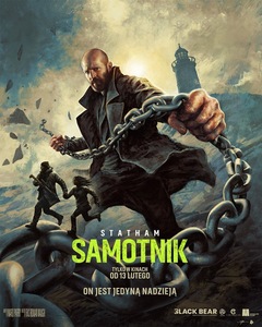 Grafika reklamowa do filmu Samotnik