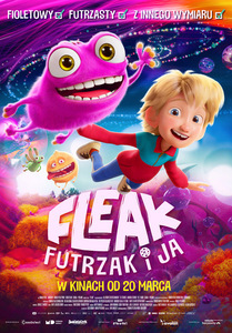 Grafika reklamowa przedstawiająca plakat do filmu Fleak. Futrzak i ja