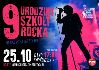 Plakat koncertu