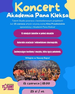 Plakat koncertu