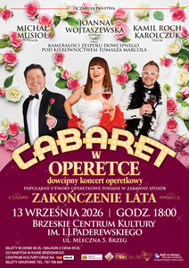 Grafika reklamowa - Cabaret w Operetce