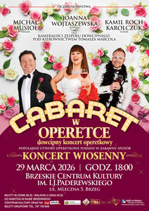 Grafika reklamowa - Cabaret w Operetce