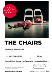 Grafika do spektaklu Teatr Polska - The Chairs