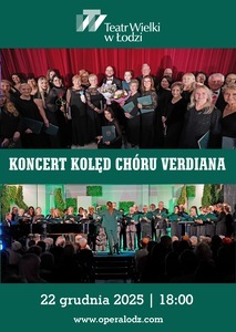 Bilety na wydarzenie - KONCERT KOLĘD CHÓRU VERDIANA, Łódź