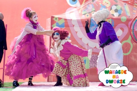 Bilety na wydarzenie - WAKACJE NA DWORZE „Klaunadzińscy, czyli po kim ten nos? ” – klaunada, spektakl sceniczny / Teatr Sztuka Ciała, Warszawa, Poznań