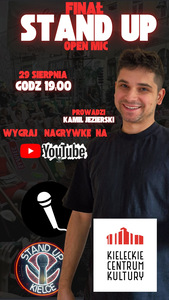 Bilety na wydarzenie - Finał konkursu Stand Up Open Mic Kielce 2025, Kielce