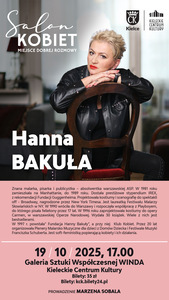 Bilety na wydarzenie - Salon Kobiet: Hanna Bakuła, Kielce