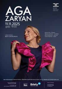 Bilety na wydarzenie - AGA ZARYAN, Suchy Las