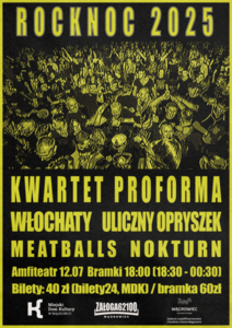 Bilety na wydarzenie - ROCKNOC 2025, Wągrowiec