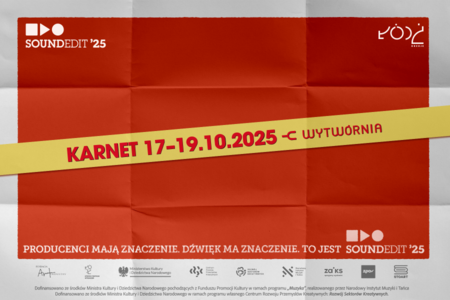 Bilety na wydarzenie - Soundedit'25 - karnet, Łódź