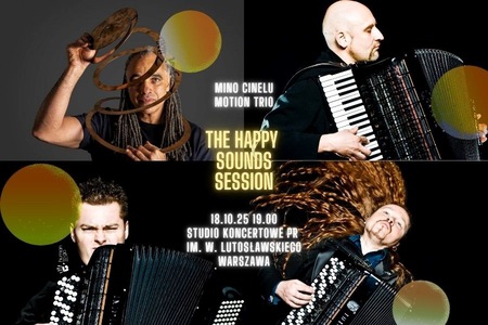 Bilety na wydarzenie - Mino Cinelu, Motion Trio – The Happy Sounds Session, Warszawa