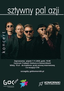 Bilety na wydarzenie - Sztywny Pal Azji, Komorniki