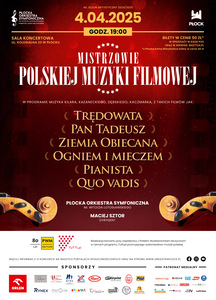 Bilety na wydarzenie - MISTRZOWIE POLSKIEJ MUZYKI FILMOWEJ, Płock