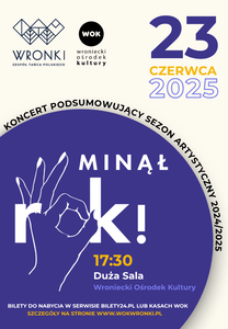 Bilety na wydarzenie - Minął rOK!, Wronki