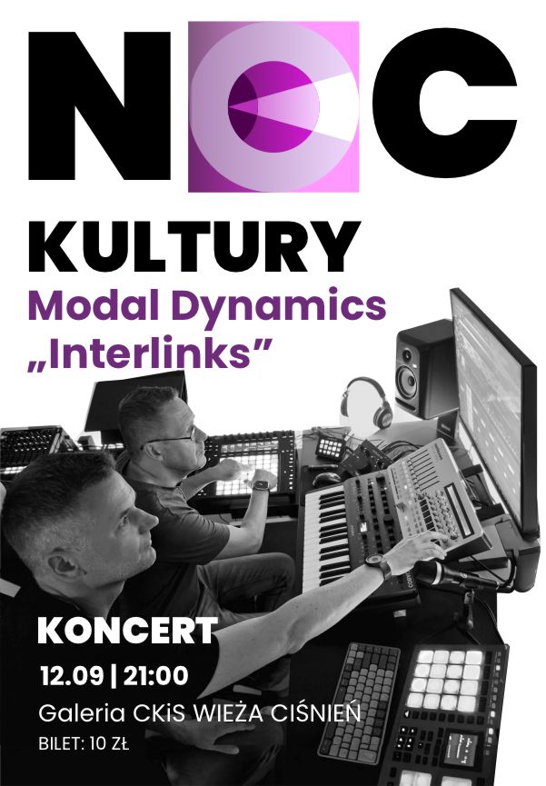 Kulturnacht: Konzert Modal Dynamics "Interlinks" — Wieża Ciśnień. Galeria Centrum Kultury i Sztuki w Koninie, Konin
