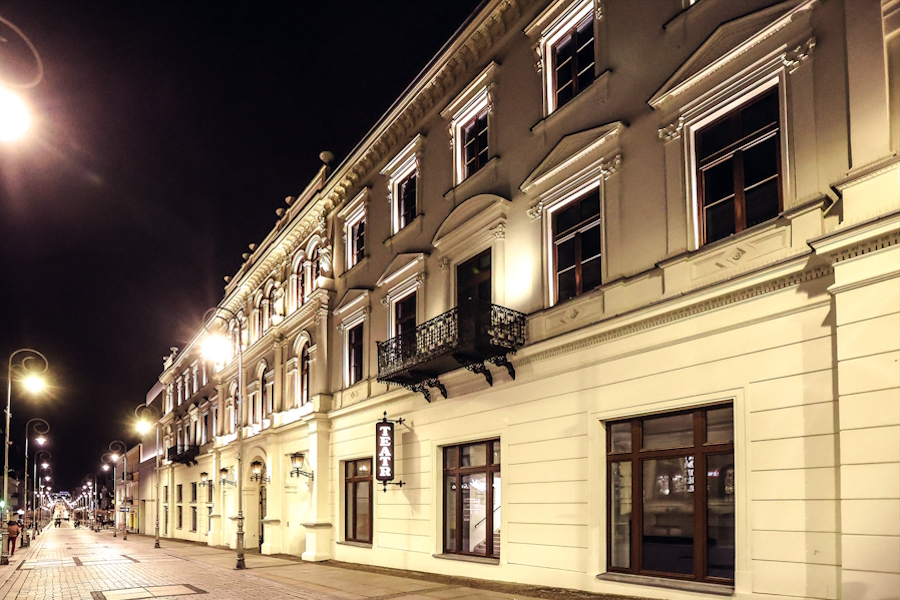 Экскурсия по зданию театра — Teatr im. Stefana Żeromskiego w Kielcach, Кельце