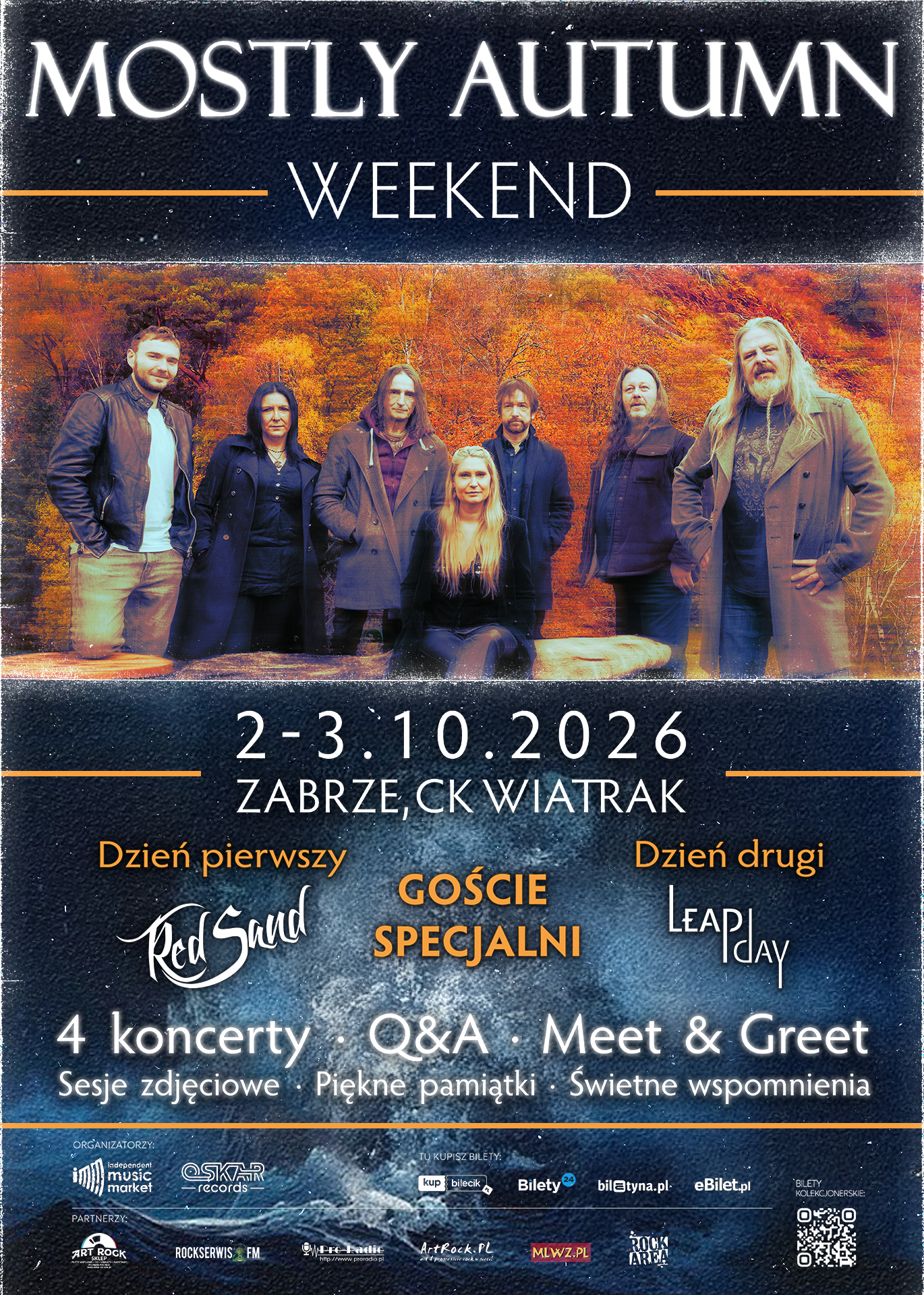 Mostly Autumn Weekend - dzień pierwszy (+Red Sand)