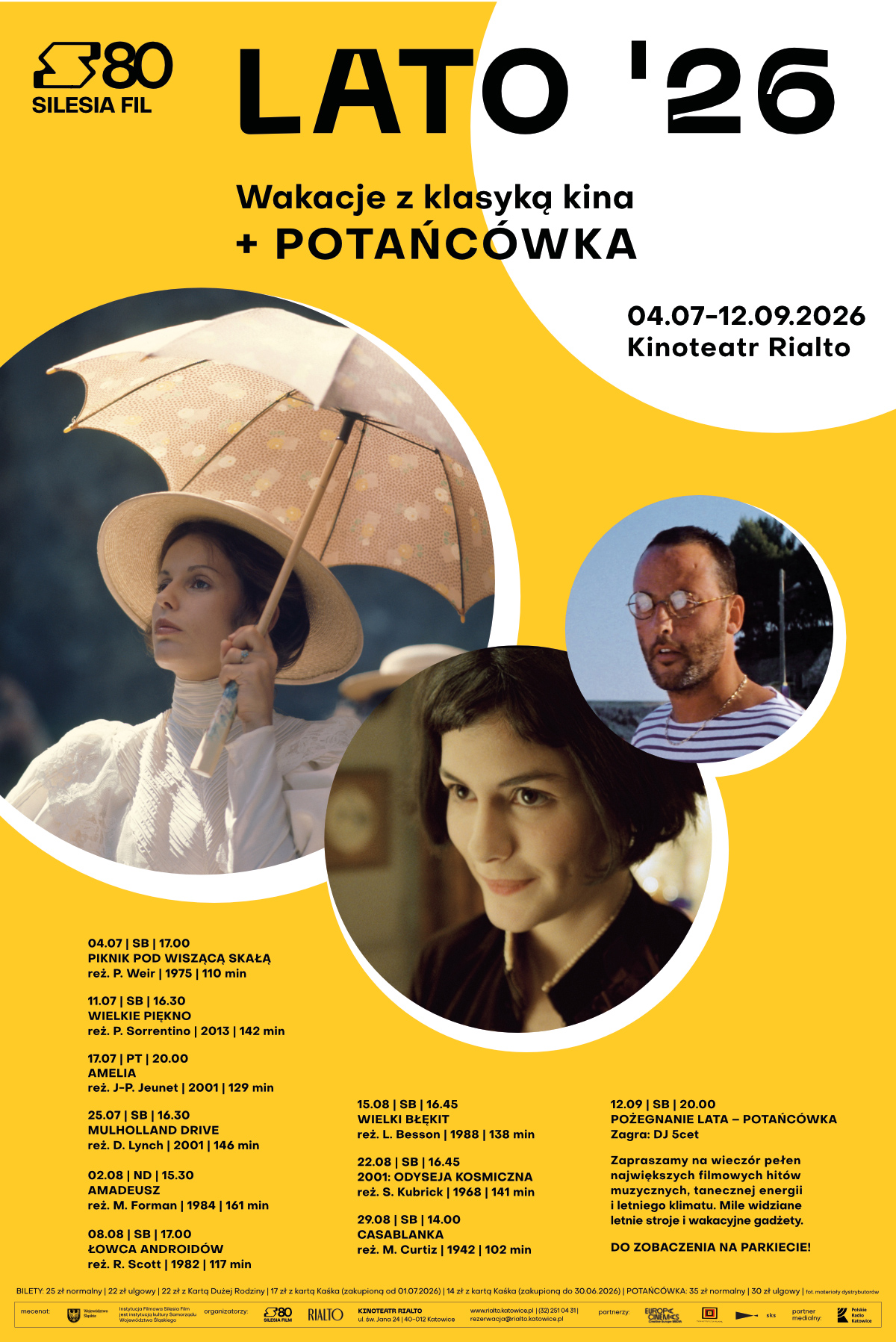 LÉTO '26. Dovolená s klasikou kina - Rozloučení s létem - tančírna