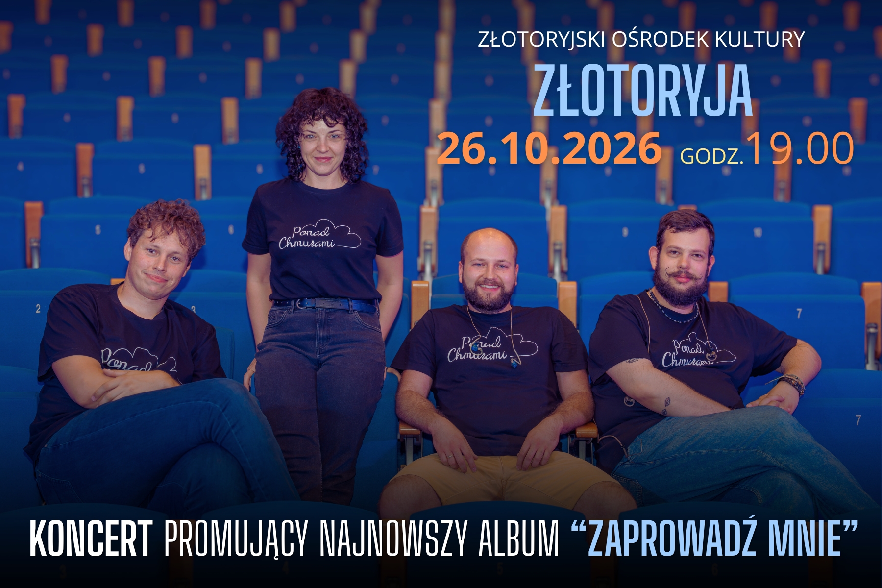 Ponad Chmurami - Konzert zur Unterstützung von "Zaprowadź mnie" — Złotoryjski Ośrodek Kultury, Złotoryja