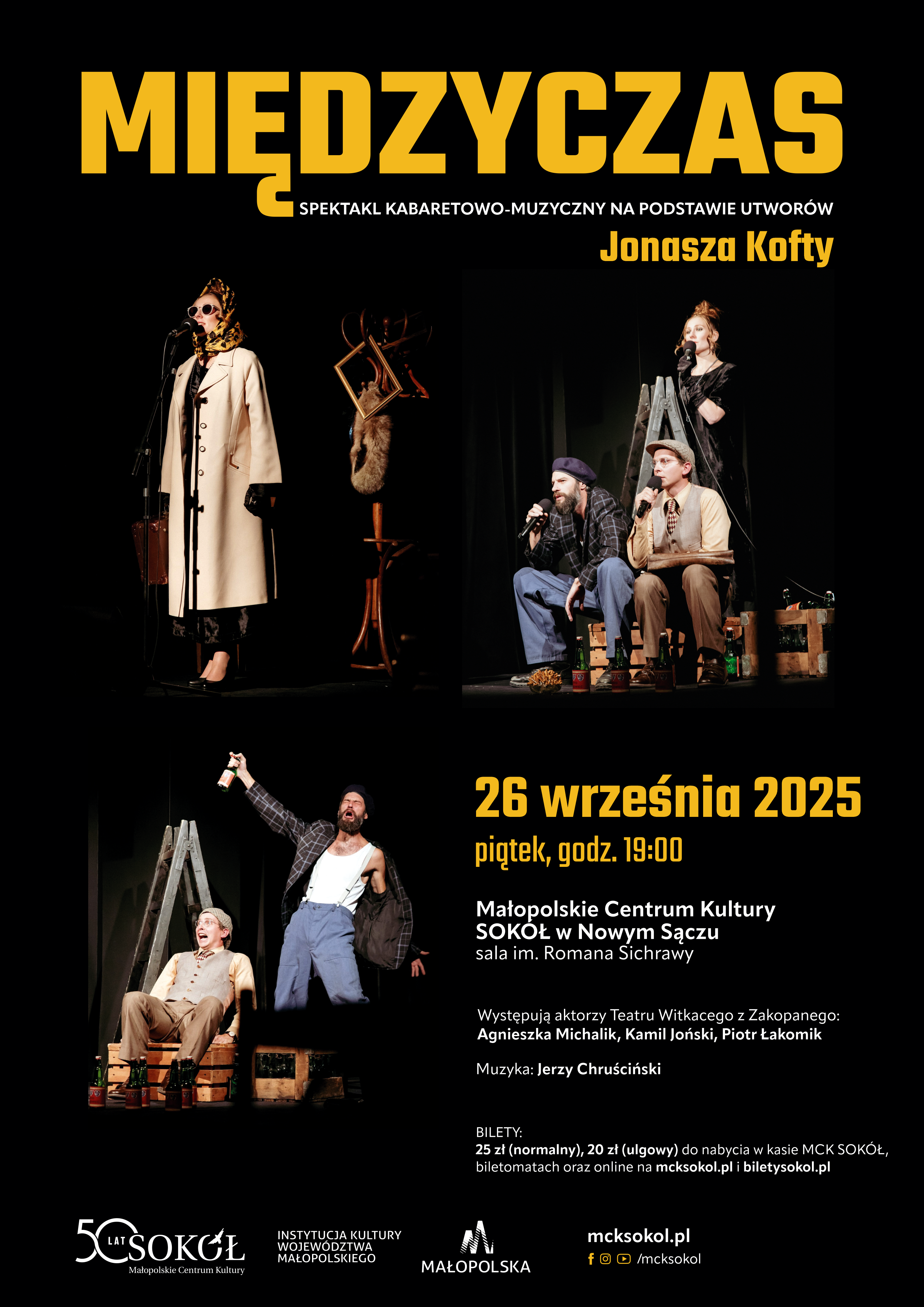 Slider - Spektakl: Międzyczas. Spektakl kabaretowo-muzyczny.