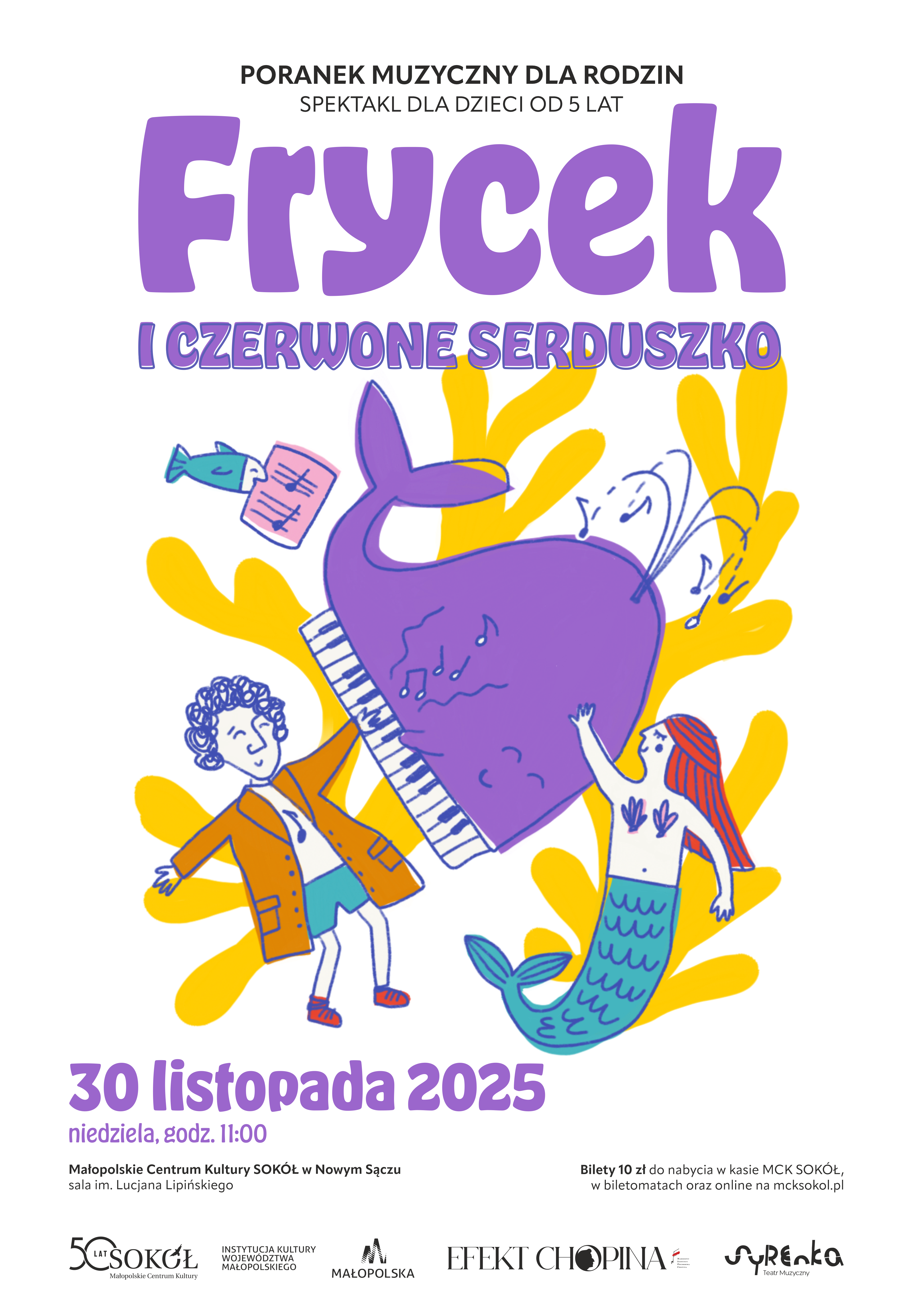 Slider - Spektakl: FRYCEK i CZERWONE SERDUSZKO