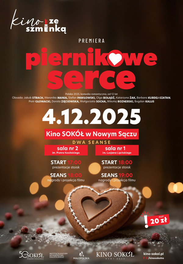 Slider - Film: PIERNIKOWE SERCE - KINO ZE SZMINKĄ