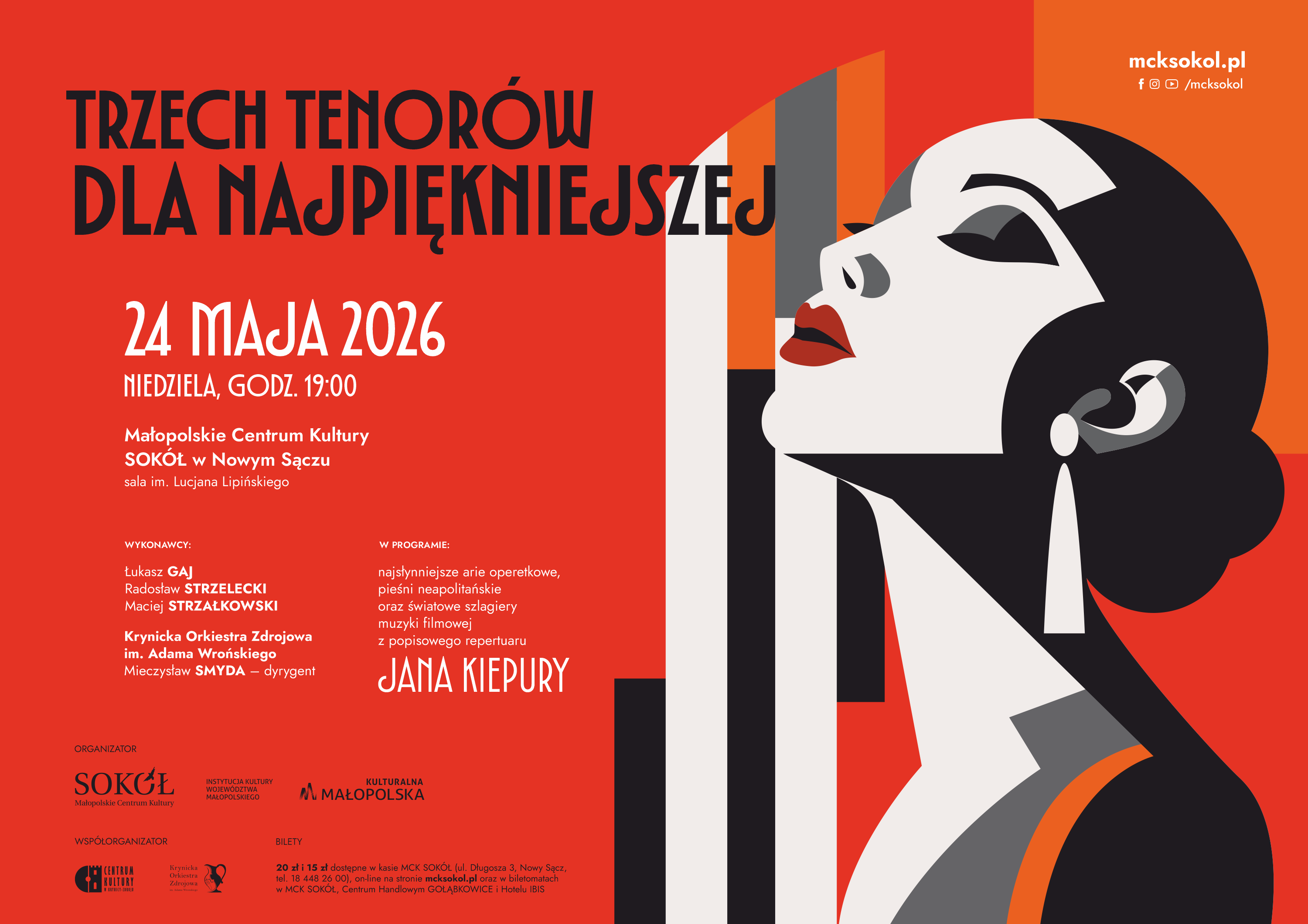 Slider - Koncert: Trzech Tenorów - DLA NAJPIĘKNIEJSZEJ