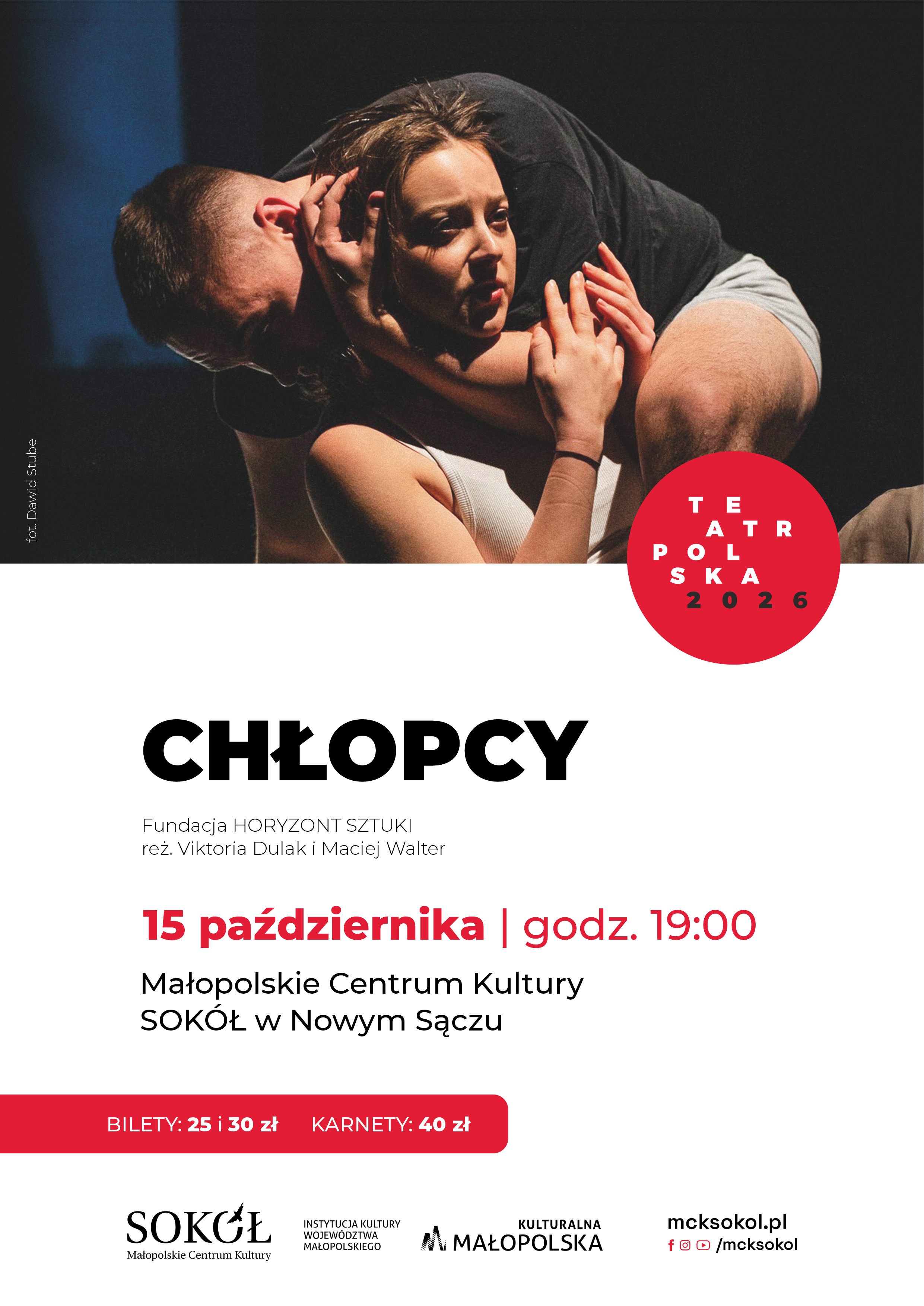 Slider - Spektakl: CHŁOPCY - Fundacja Horyzont Sztuki - TEATR POLSKA 2026