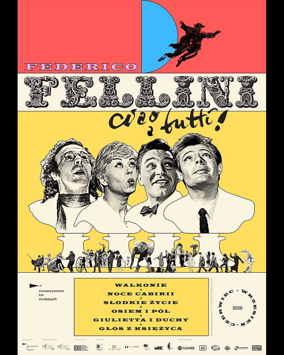 Slider - Film: WAŁKONIE  – przegląd FEDERICO FELLINI: ciao a tutti!