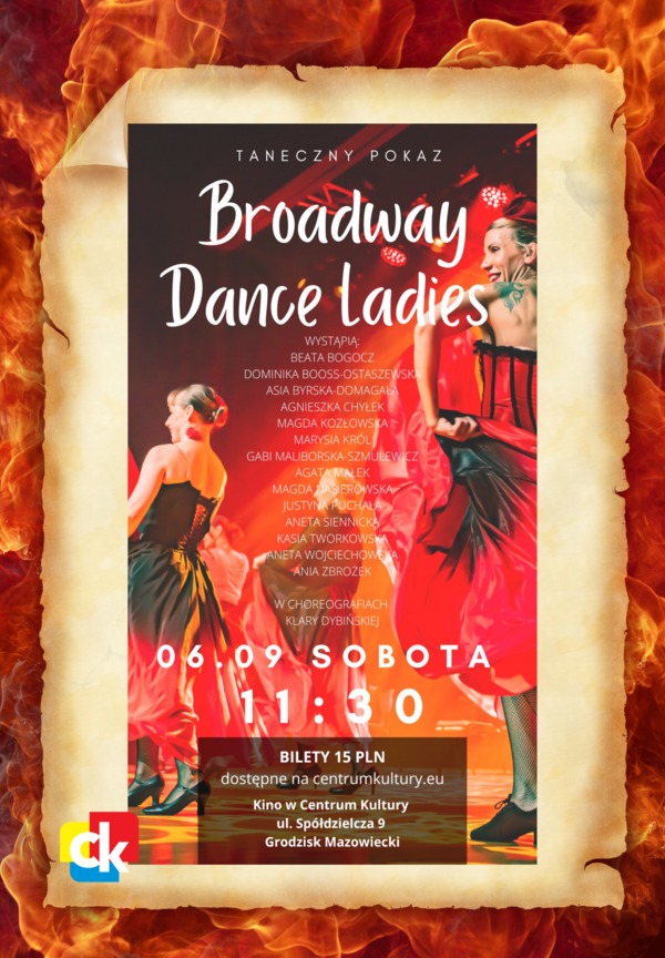 Slider - Widowisko: Broadway Dance Ladies - pokaz taneczny 